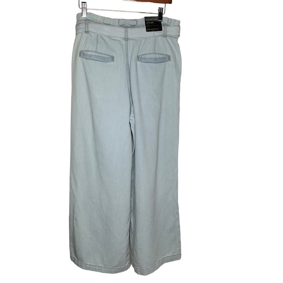 New Banana Republic Womens High Rise Paper Bag Jeans 29/8P Light wash BNWT - Picture 5 of 10